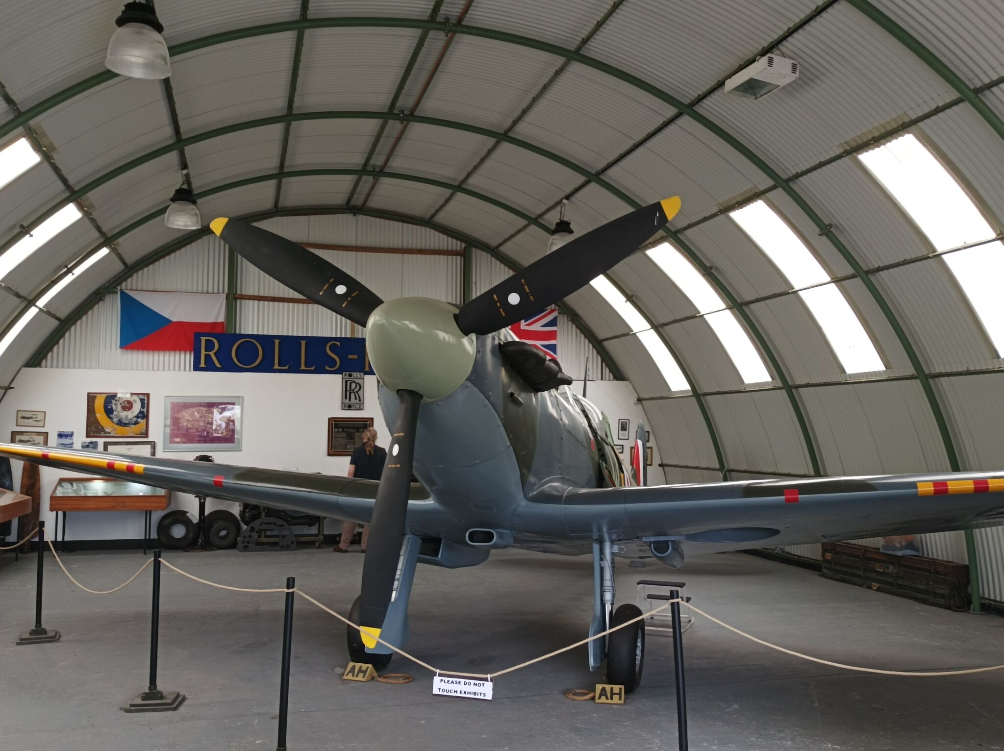 Naafi Tea at Dumfries & Galloway Aviation Museum - Workshopshed
