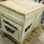 Transporting a milling machine part 2